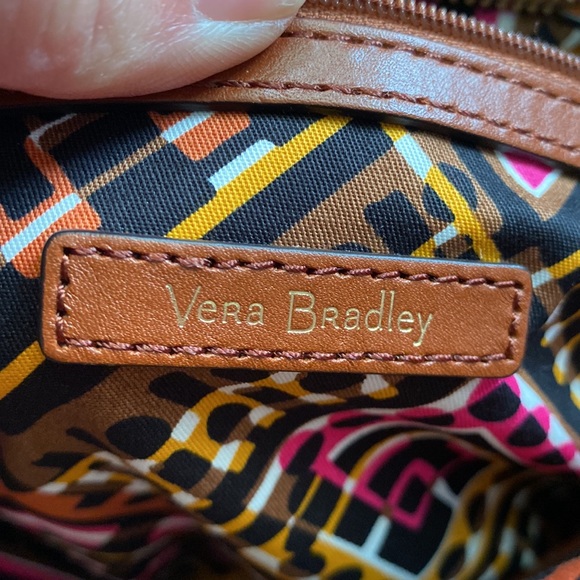 Vera Bradley Sagebrush Leather Satchel - Picture 5 of 5